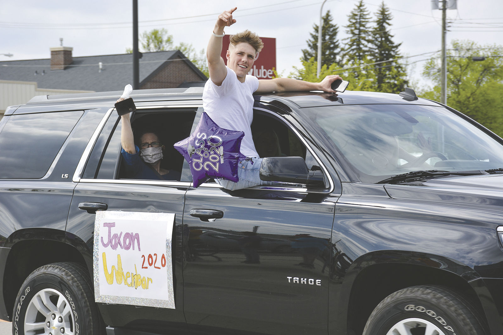 A parade in town